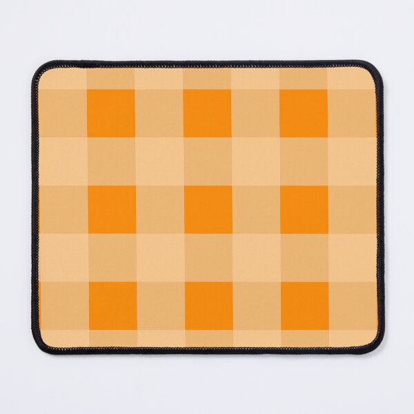 Item preview, orange check pattern designed and sold by NAGNE.