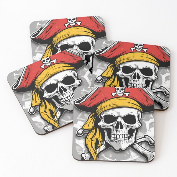 Item preview, Pirates: The Symbolism of Bones in Pirate Digital Art designed and sold by Artedig.