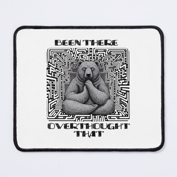 Item preview, Been There, Overthought That (Black) designed and sold by Yogimeister.