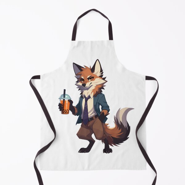 Item preview, Maned Wolf Boba Tea designed and sold by cave-canvas.