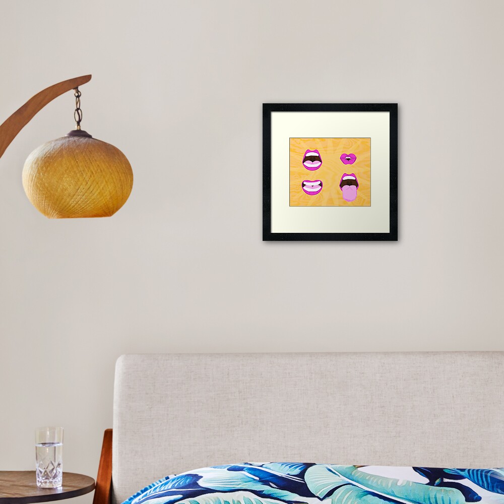 Item preview, Framed Art Print designed and sold by LumimangoArt.