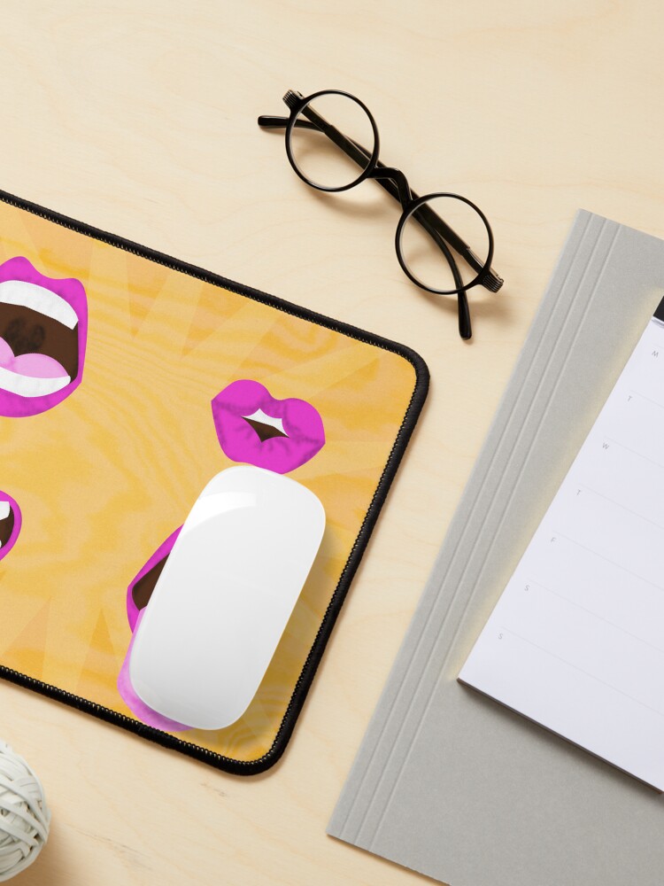 Thumbnail 3 of 5, Mouse Pad, Vocalizer designed and sold by LumimangoArt.