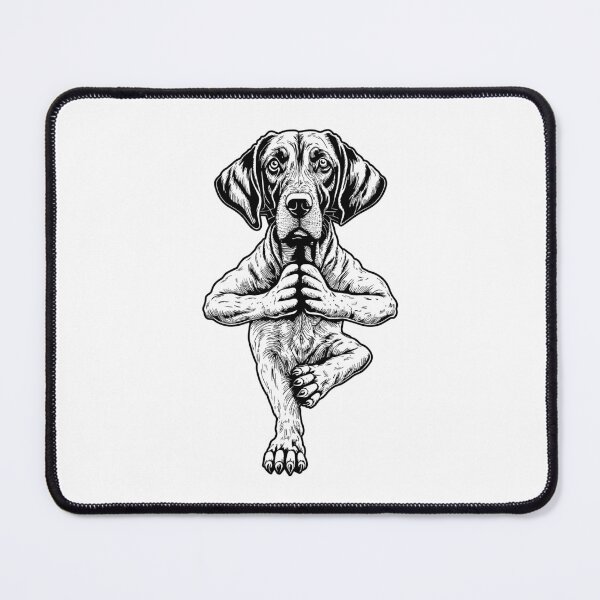 Item preview, Rhodesian Ridgeback Yoga Dog Puppy Cute Dogs Asana Tree Pose designed and sold by GrandeDuc.