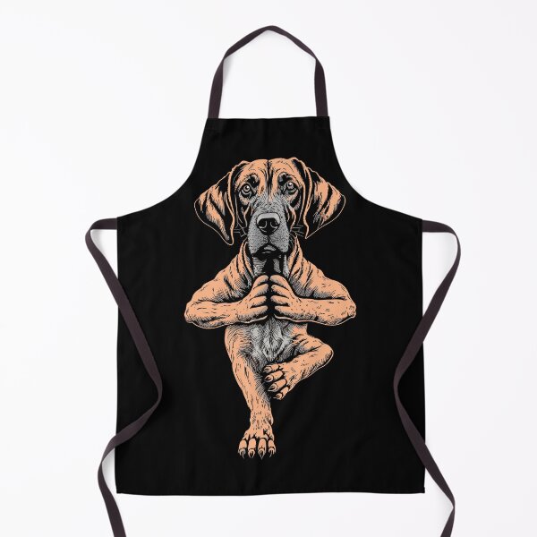 Item preview, Rhodesian Ridgeback Yoga Dog Puppy Cute Dogs Asana Tree Pose designed and sold by GrandeDuc.