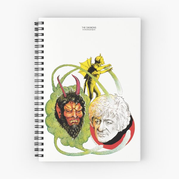 Item preview, The 3rd Doctor and the Daemons designed and sold by House of Achilleos.