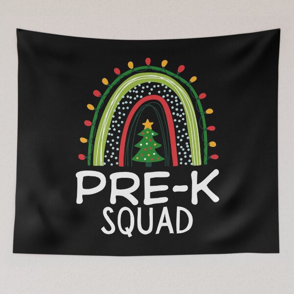 Item preview, Cute Birthday Christmas Rainbow Pre-K Squad Preschool designed and sold by BunBuntheDog-.