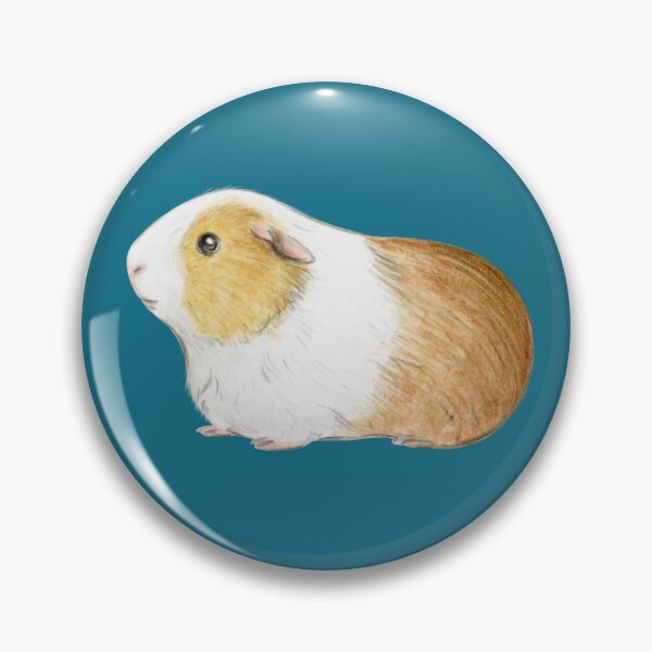 Item preview, Guinea Pigs Rows and Swiss Dot on lagoon pattern designed and sold by HazelFisher.