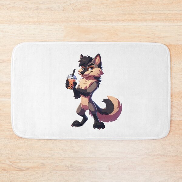 Item preview, Maned Wolf Boba Tea designed and sold by cave-canvas.