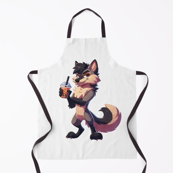 Item preview, Maned Wolf Boba Tea designed and sold by cave-canvas.