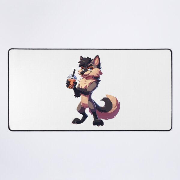 Item preview, Maned Wolf Boba Tea designed and sold by cave-canvas.