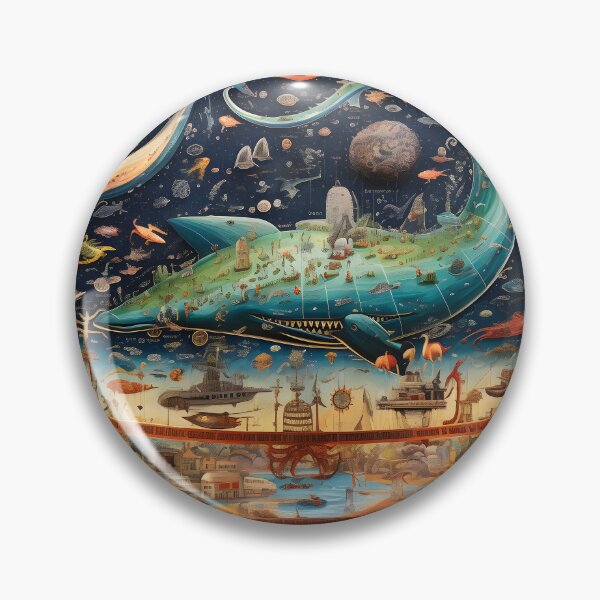 Item preview, Unraveling the Universe: A Vintage-Inspired Collage designed and sold by Shirtastically.