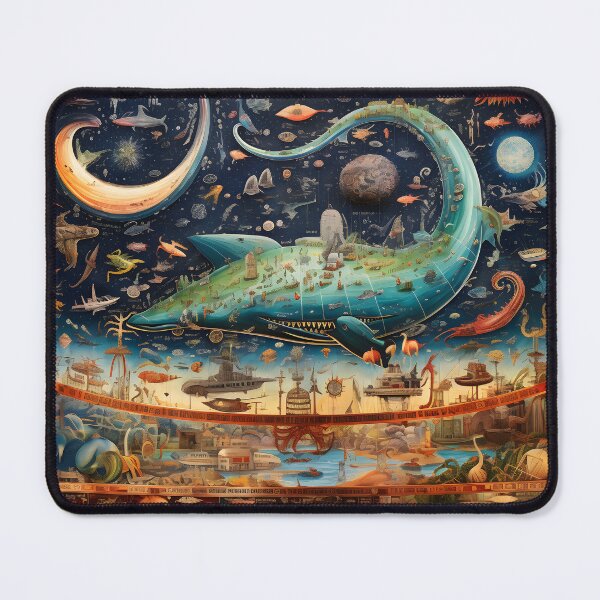 Item preview, Unraveling the Universe: A Vintage-Inspired Collage designed and sold by Shirtastically.