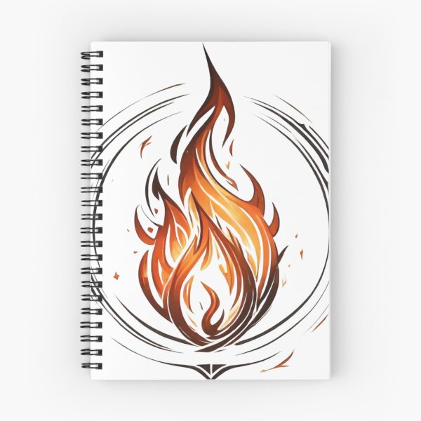 Item preview, Flame of fire: The Evolution of Digital Art, from Brush Strokes to Flames designed and sold by Artedig.