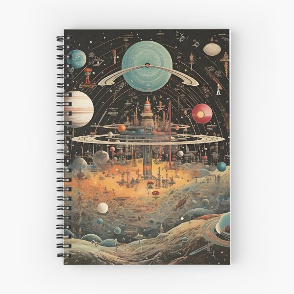 Item preview, Vintage Space Collage designed and sold by Shirtastically.