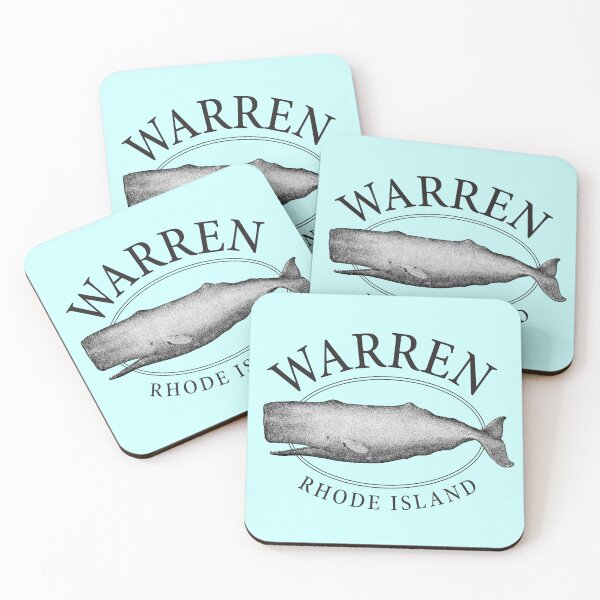Item preview, Warren Rhode Island Vintage Whale Design designed and sold by Futurebeachbum.