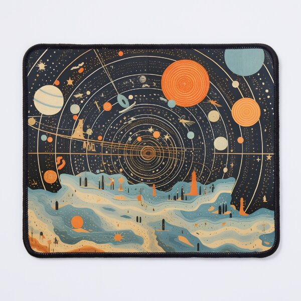 Item preview, Exploring the Mysteries of the Universe through Collage and Information Design designed and sold by Shirtastically.