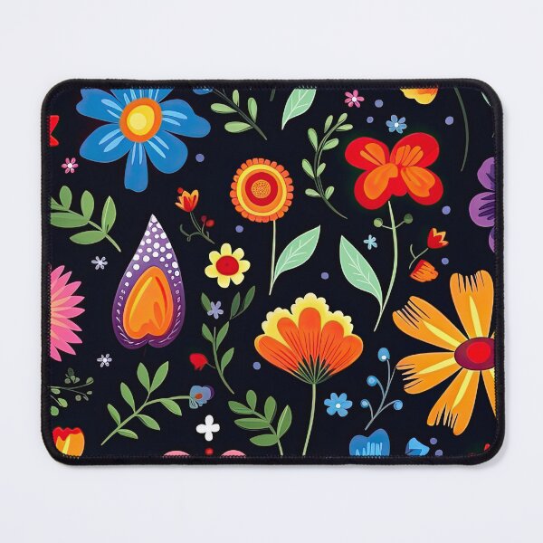Item preview, Mexican Floral Pattern Colorful Flowers In A Frame 11 designed and sold by elvisg03.