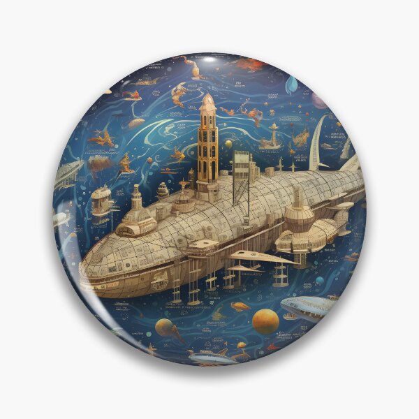 Item preview, Galactic Adventure: A Stunning Collage Created designed and sold by Shirtastically.