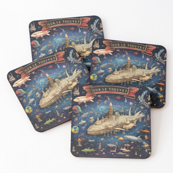 Item preview, Galactic Adventure: A Stunning Collage Created designed and sold by Shirtastically.