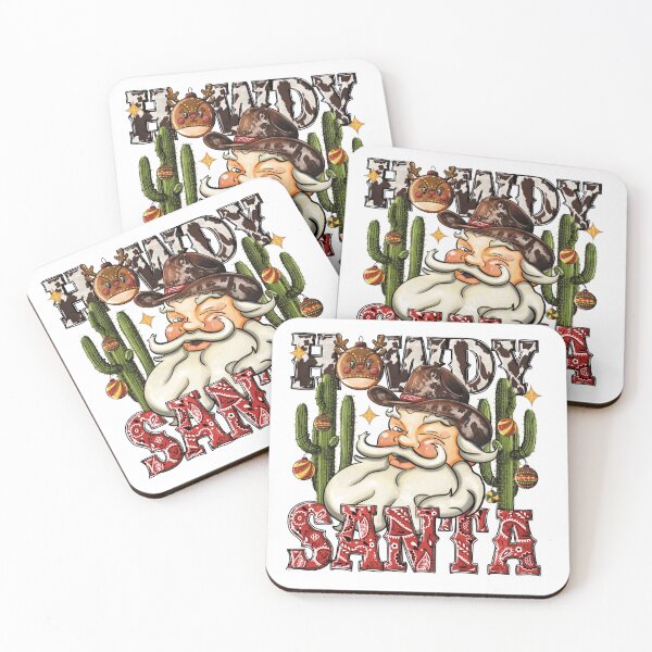 Artikelvorschau, Hallo Weihnachtsmann | Cowboy, Weihnachten, Western, Weihnachtsmann, Liebe, Frohe Weihnachten, Fröhliche Weihnachten, süß, cool, Weihnachtsbaum entworfen und verkauft von LunaNovaArtShop.