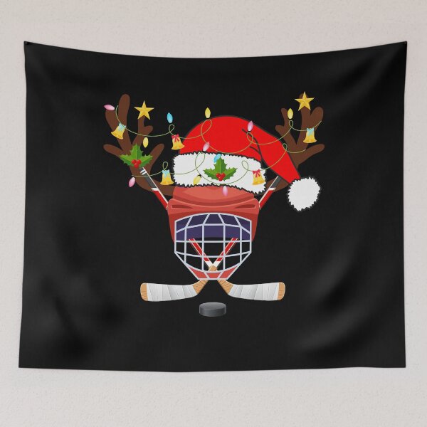 Item preview, Ice Hockey Christmas Santa Sports Player Xmas Men Kids Boys  designed and sold by EIMgraphic.