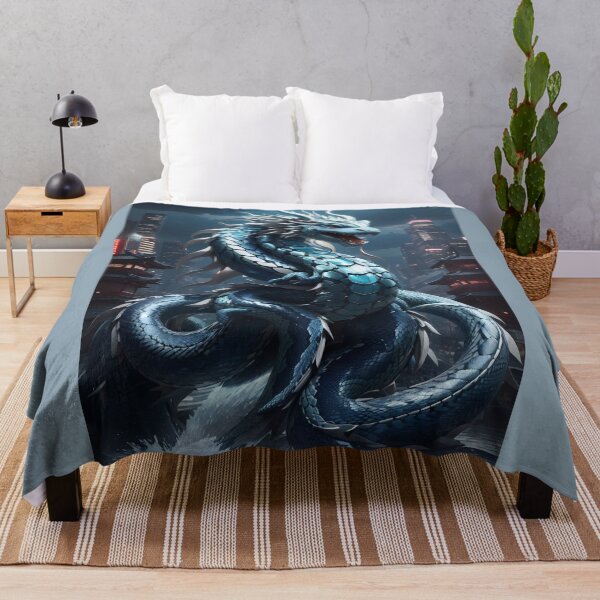 Dragon City Throw Blankets for Sale Redbubble