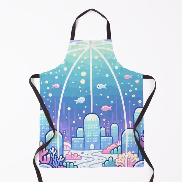 Item preview, Underwater Cityscape Domescape with Colorful Marine Lif designed and sold by OniumEth.