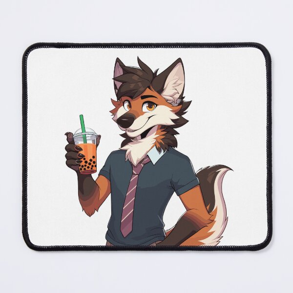 Item preview, Maned Wolf Boba Tea designed and sold by cave-canvas.