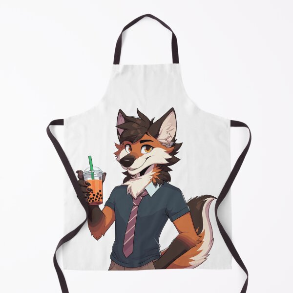 Item preview, Maned Wolf Boba Tea designed and sold by cave-canvas.