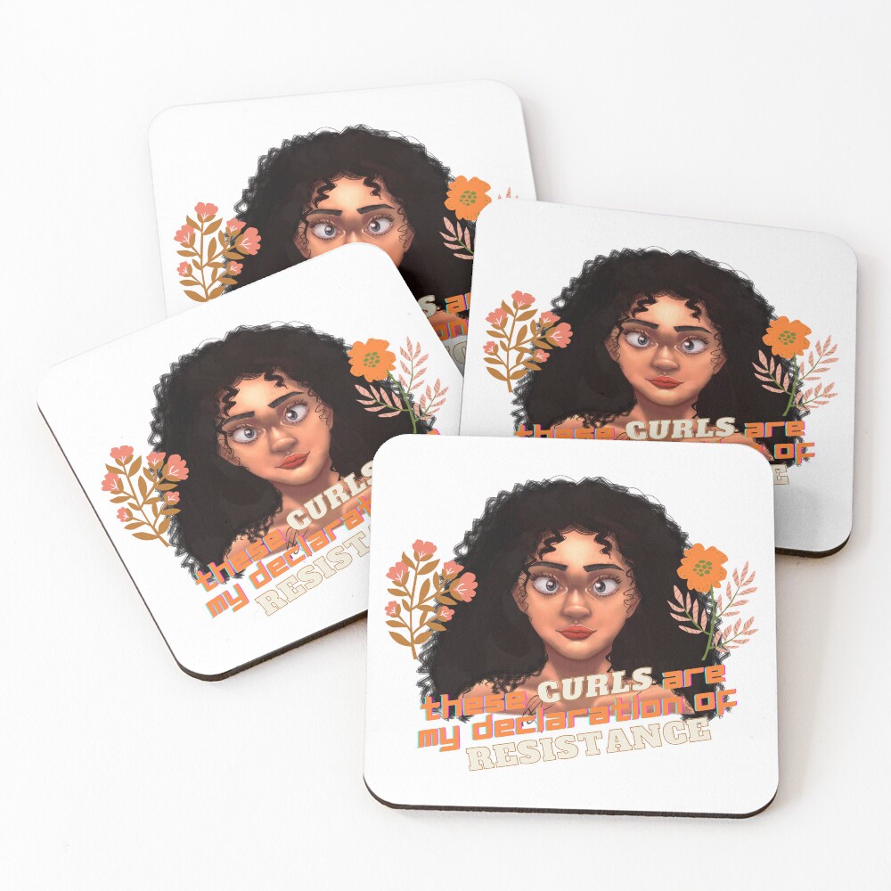 Item preview, Coasters (Set of 4) designed and sold by Ranydrawings.