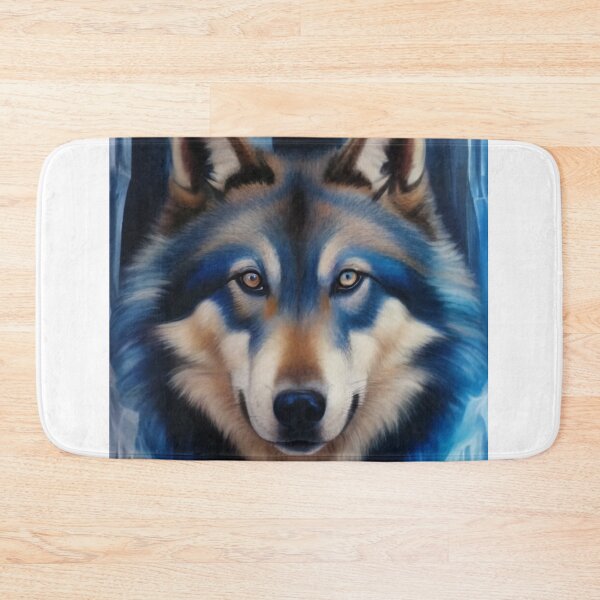 Item preview, Blue Wolfdog in Icecave  designed and sold by Pawel Oska.