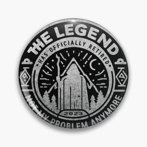 Item preview, The legend has officially retired 2023 designed and sold by MisterrAB.