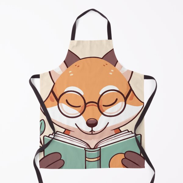 Item preview, Scholarly Fox Immersed in Literary Adventure designed and sold by OniumEth.