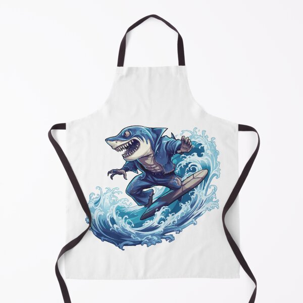 Item preview, Shark Surfing - Shark Beach designed and sold by VelvetRoom.