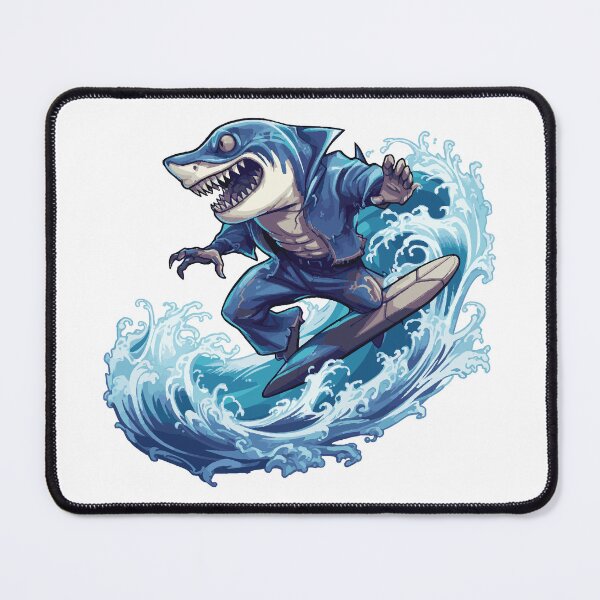 Item preview, Shark Surfing - Shark Beach designed and sold by VelvetRoom.