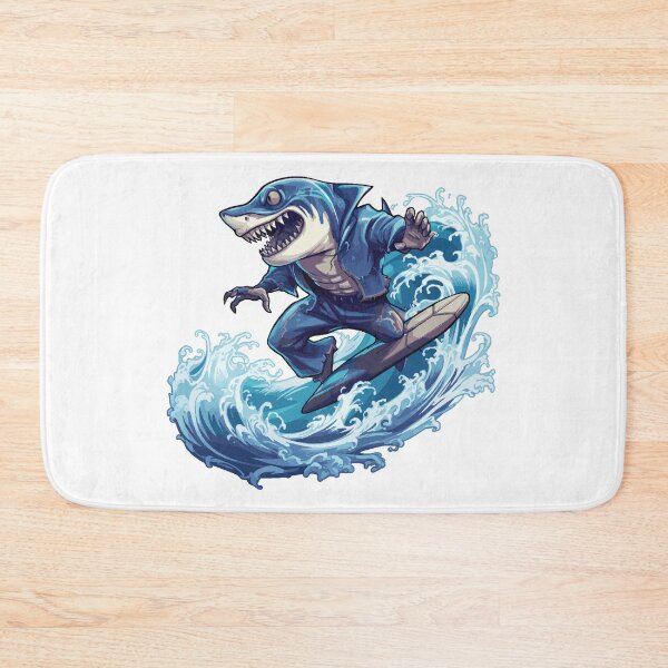 Item preview, Shark Surfing - Shark Beach designed and sold by VelvetRoom.