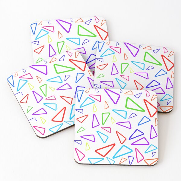 Item preview, Triangle adorned with an array of vibrant hues  designed and sold by Choice Yours .