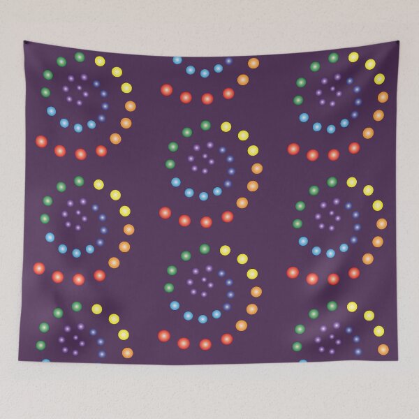 Item preview, Abstract Art, Colorful Spiral, Rainbow Balls. designed and sold by inspiration3.