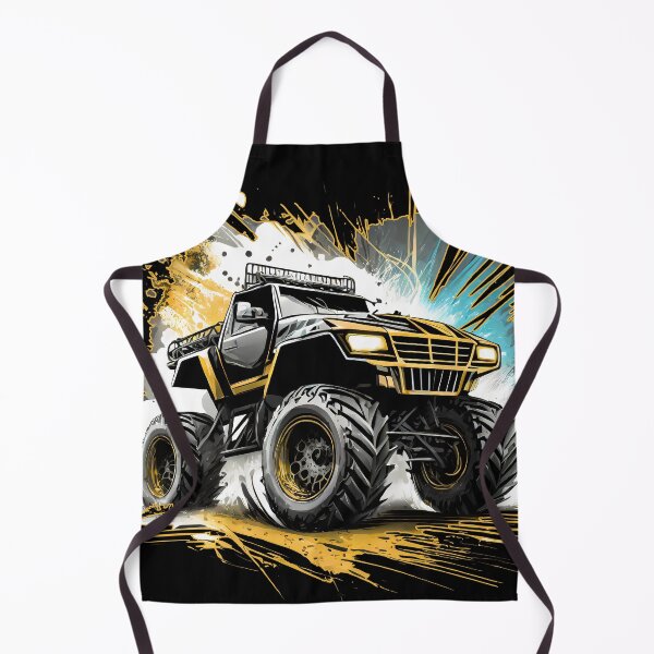 Item preview, "Truck of Anger: The Power of Black, White, and Yellow Colors Embodied in Our Products" designed and sold by Creations03.