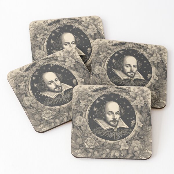 Item preview, William Shakespeare Portrait designed and sold by Promethean Fire Print Shop.