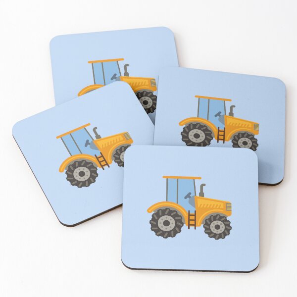 Item preview, Orange tractor designed and sold by BSBgraphics.