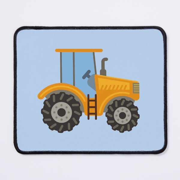 Item preview, Orange tractor designed and sold by BSBgraphics.