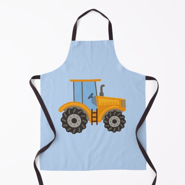Item preview, Orange tractor designed and sold by BSBgraphics.