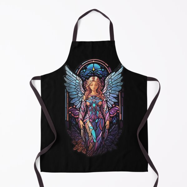 Aperçu de l'œuvre Motif d'ange en vitrail créée et vendue par Desfix.