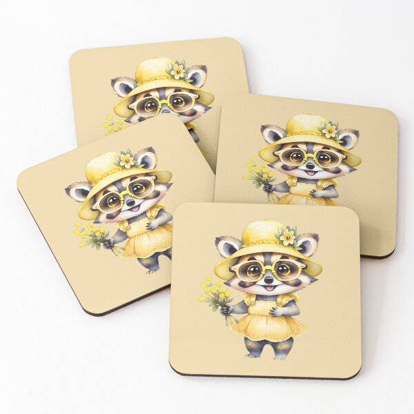 Item preview, Yellow raccoon girl designed and sold by Nolan6.