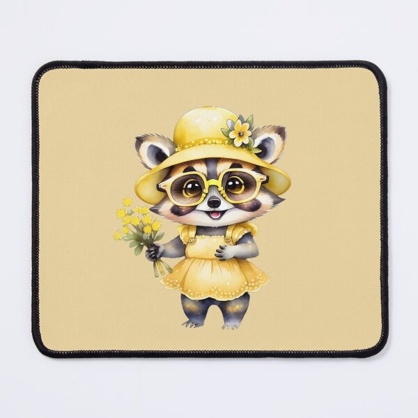 Item preview, Yellow raccoon girl designed and sold by Nolan6.