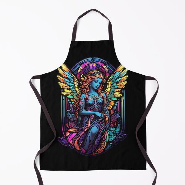 Aperçu de l'œuvre Motif d'ange en vitrail créée et vendue par Desfix.