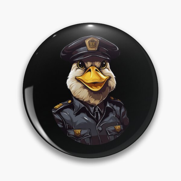 Item preview, Police duck designed and sold by Soulskier.