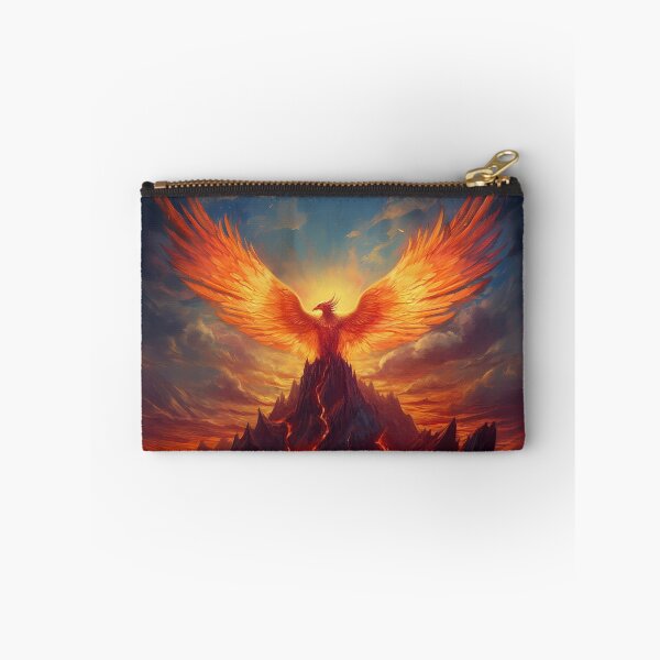 Item preview, Phoenix rising from the ashes on Monster Mountain  designed and sold by MonsterMountain.