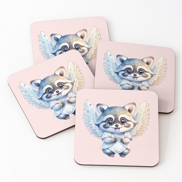 Item preview, Angel raccoon designed and sold by Nolan6.